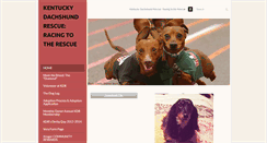 Desktop Screenshot of kentuckydachshundrescue.com